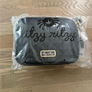 Itzy Ritzy Double Take Crossbody Black and Gold